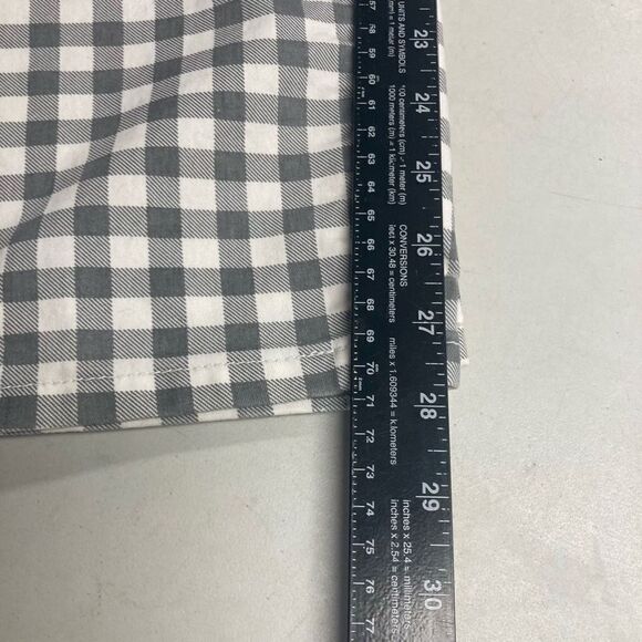 TRU LUX JEANS Gingham Black & White Size 12 Inseam 28” - Picture 10 of 12